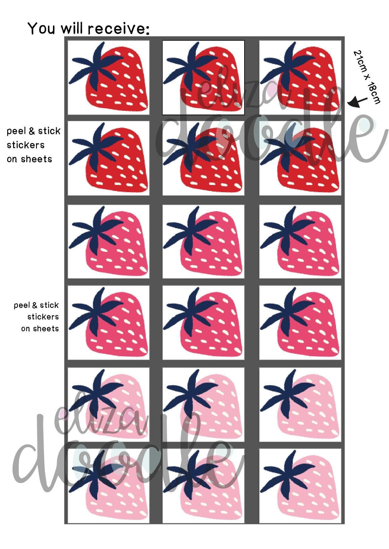 Fruit wall decals