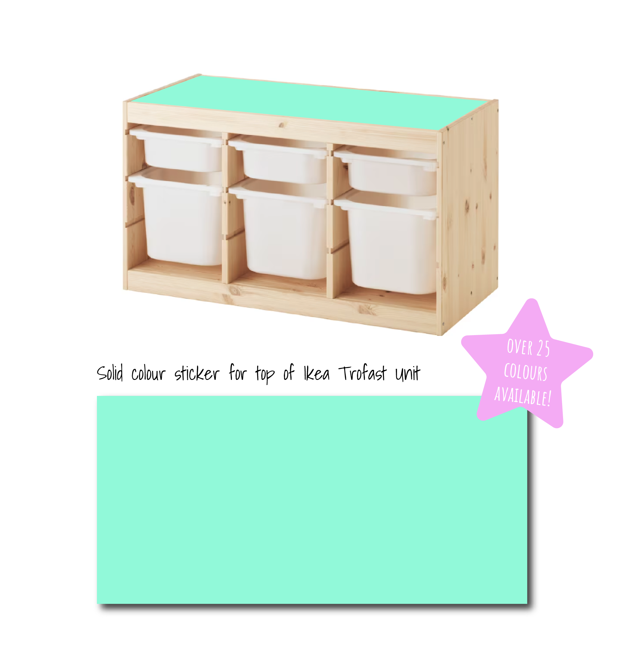 Ikea Trofast stickers
