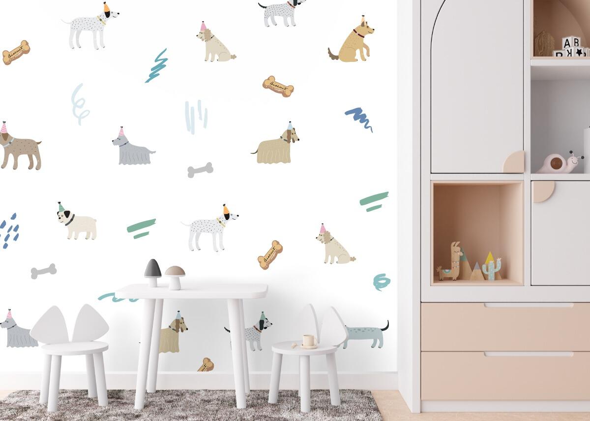 Dog wall stickers