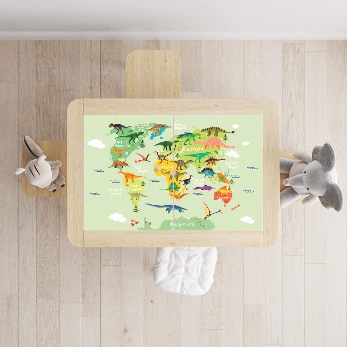 IKEA Flisat table decals