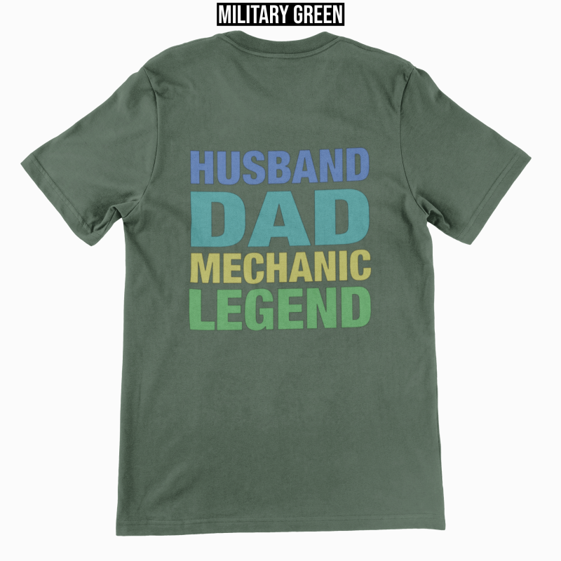 dad husband legend military green