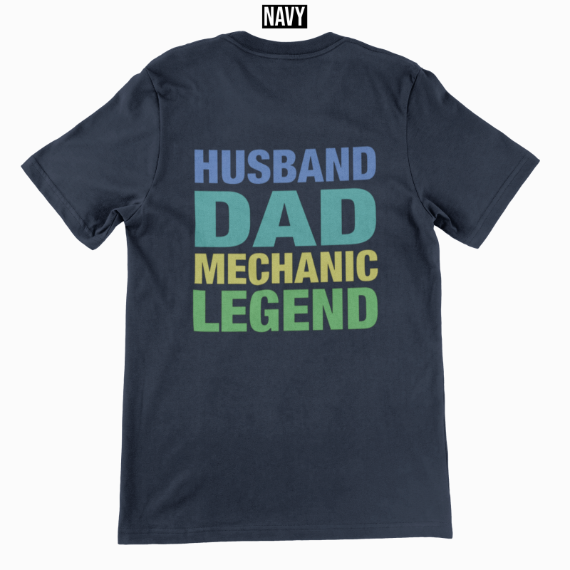 dad husband legend navy