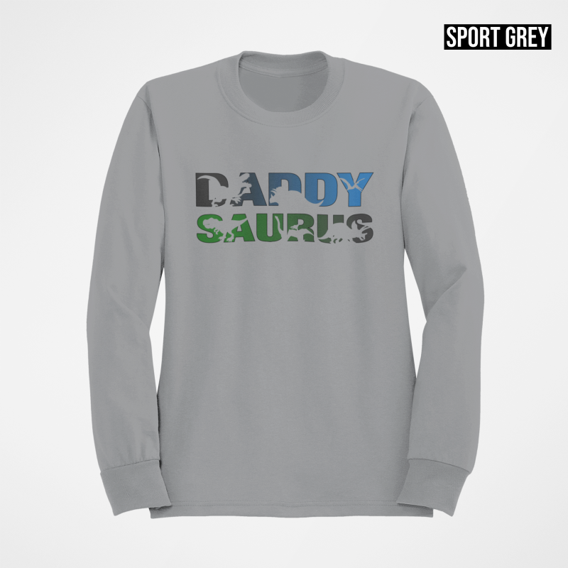 daddysaurus sport grey