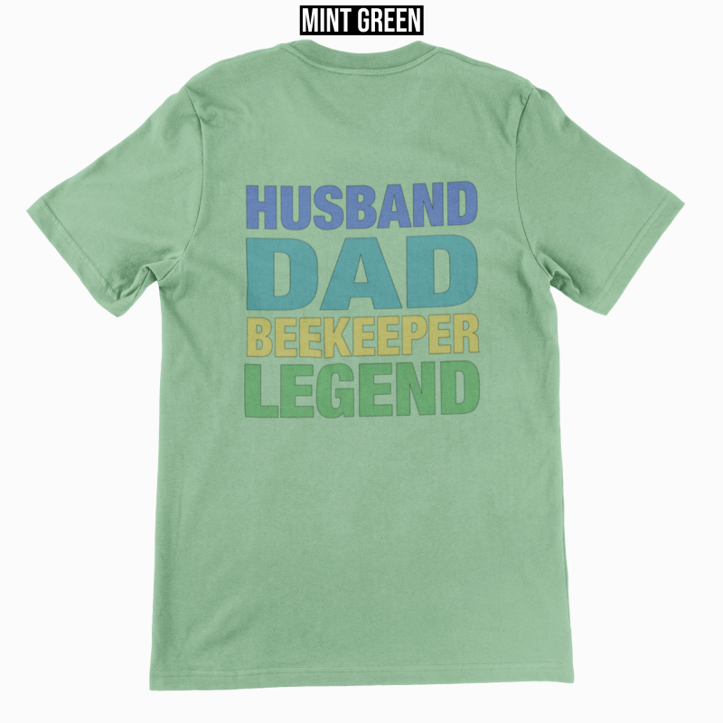 dad husband legend mint green