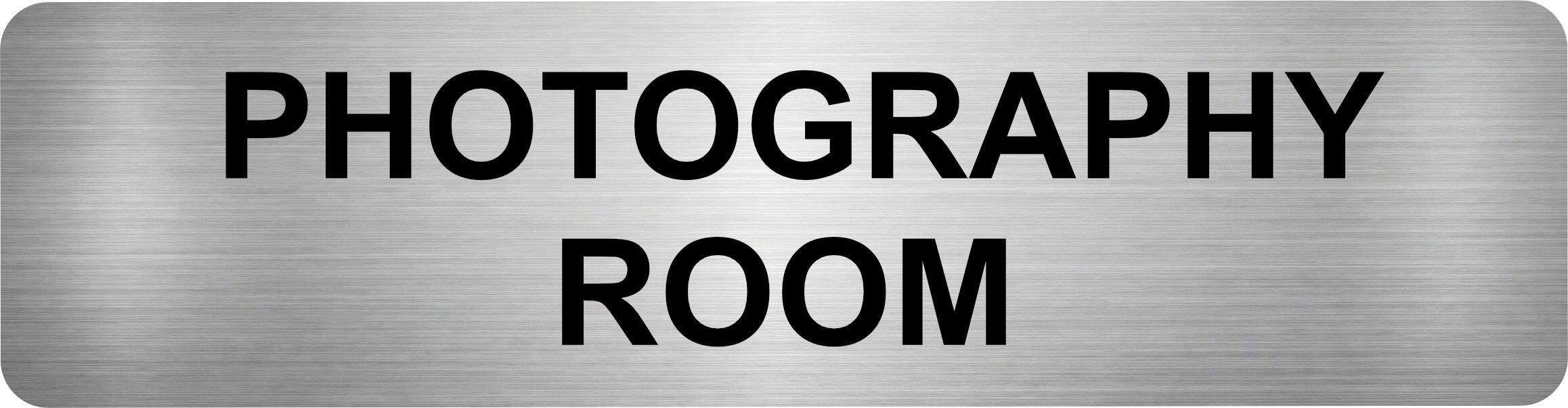 Photgraphy Room Aluminium Sign