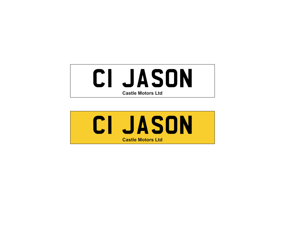 Miniature Motoring: The Art of 1:5 Scale UK Number Plates
