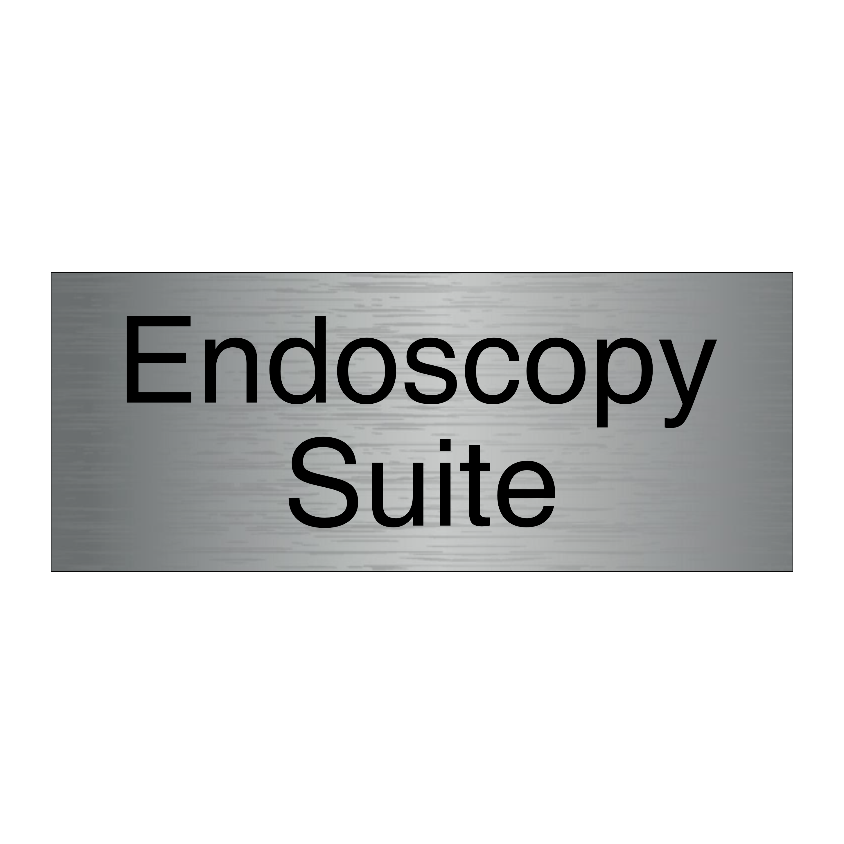 Endoscopy Suite Sign
