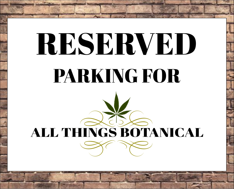 Reserved Parking Sign with Company Logo