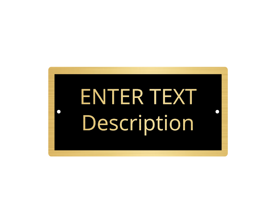 Diorama Plaque