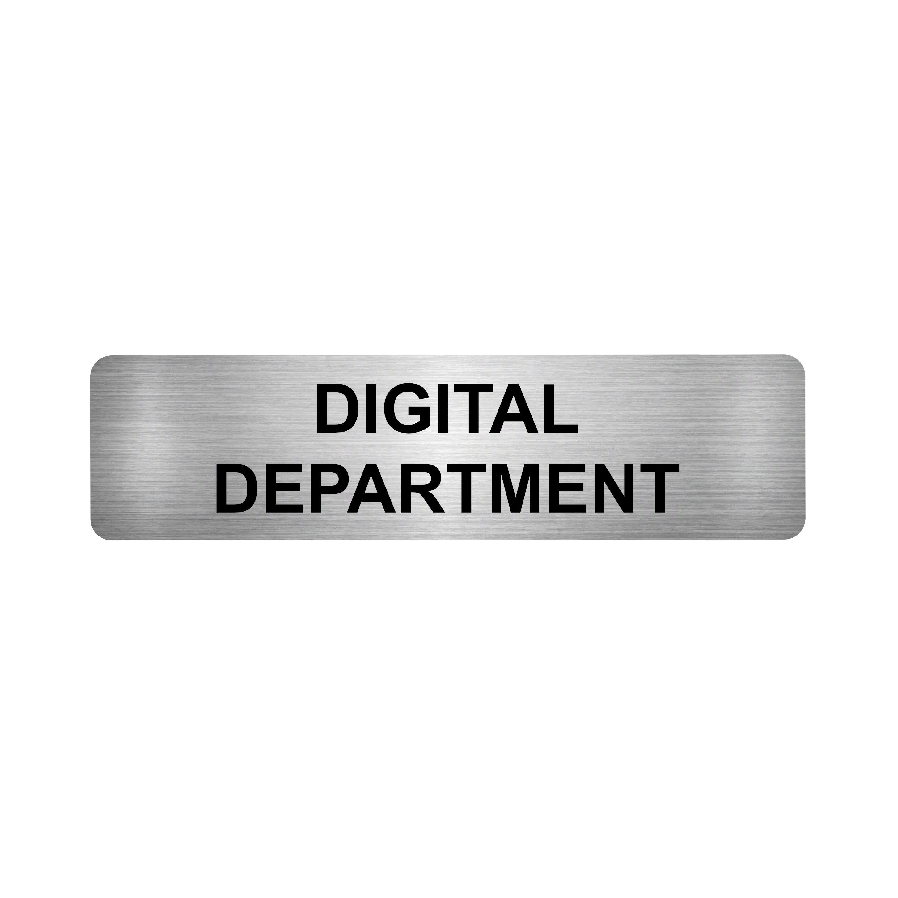 Digital Department Sign