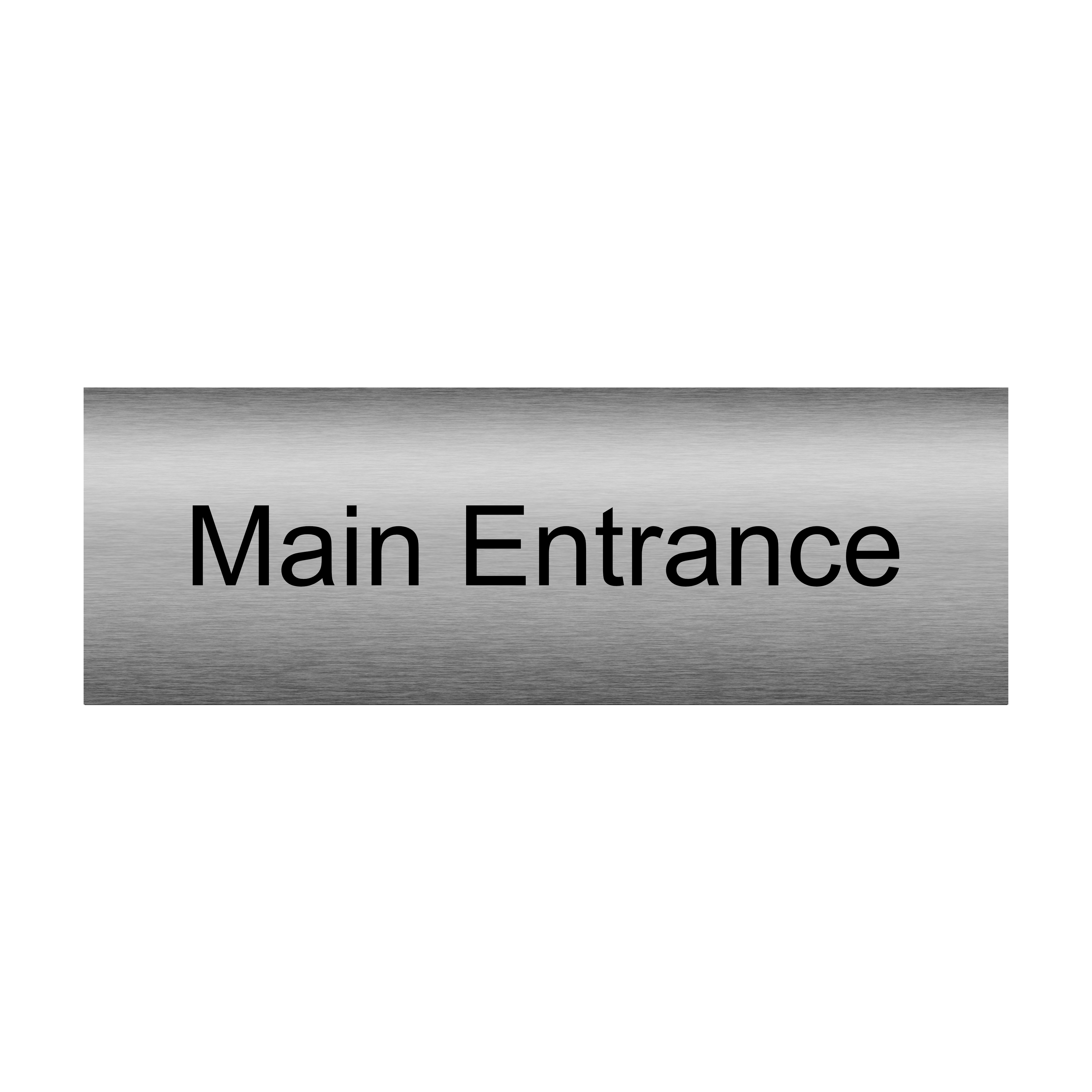 Main Entrance Sign