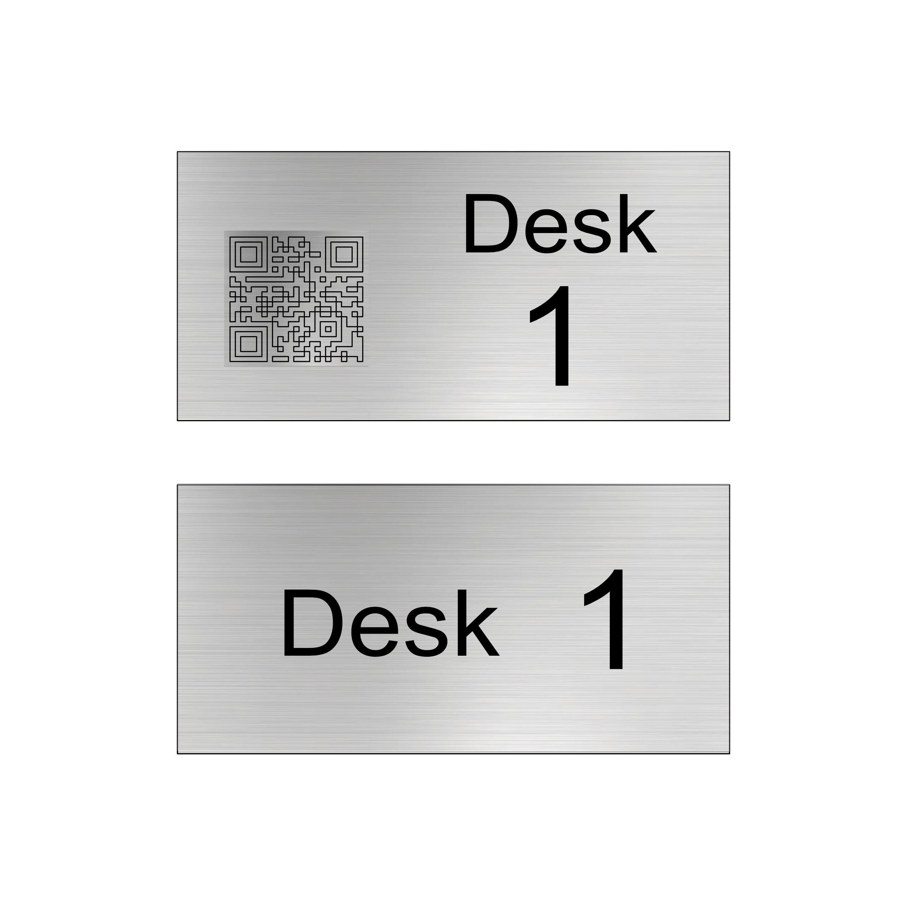 Hot Desk & Workspace ID Plate
