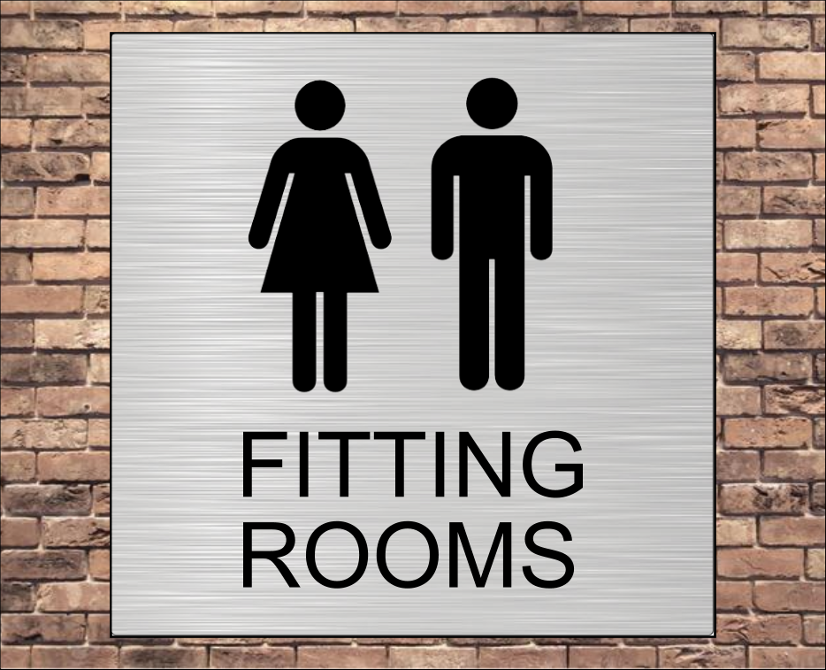 Fitting Room Signs