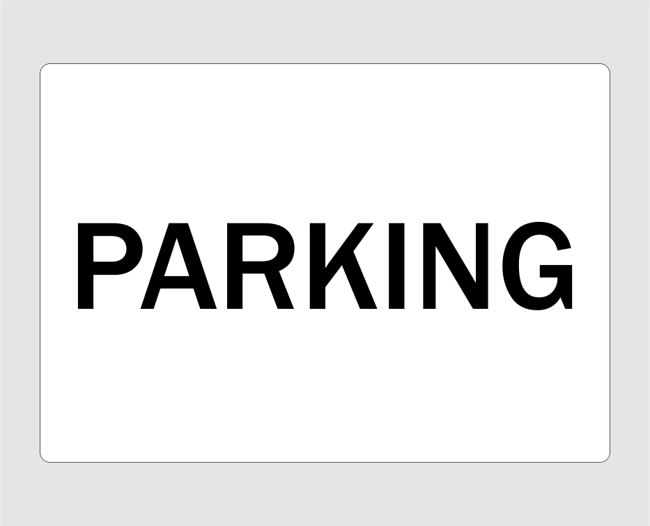 Event Signage Parking Signs