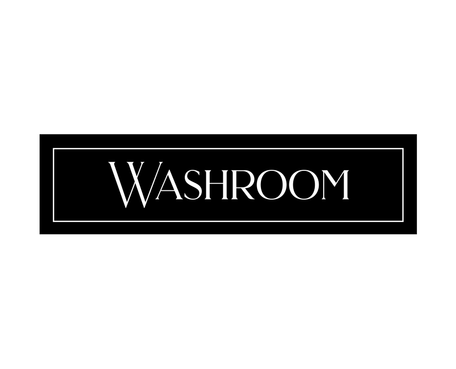 Washroom Signs