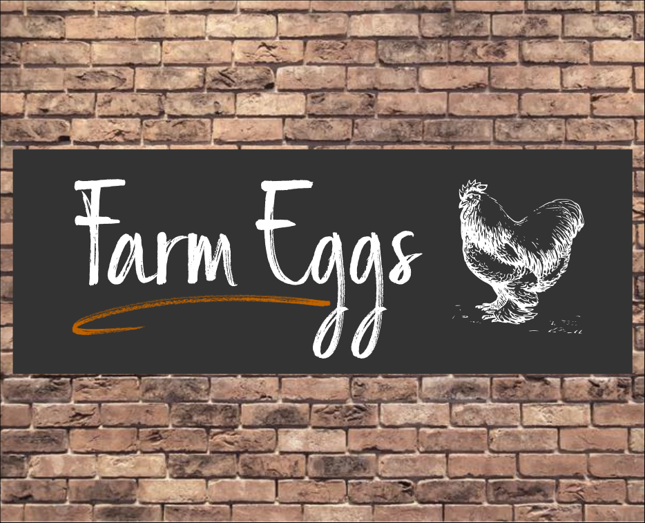 Farm Eggs Sign