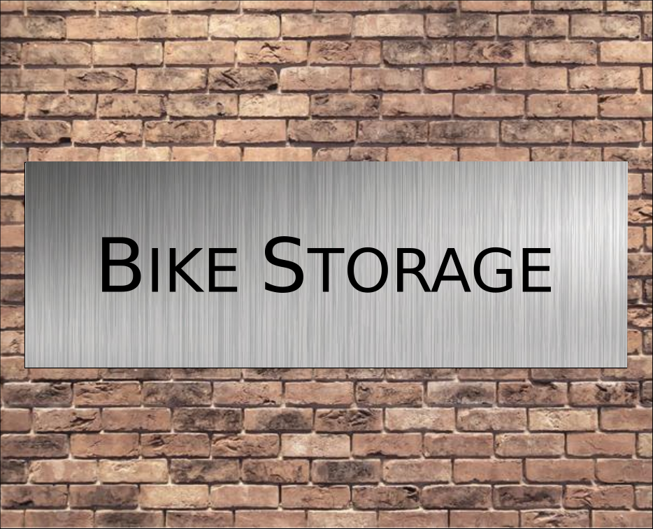 Bike Storage Sign