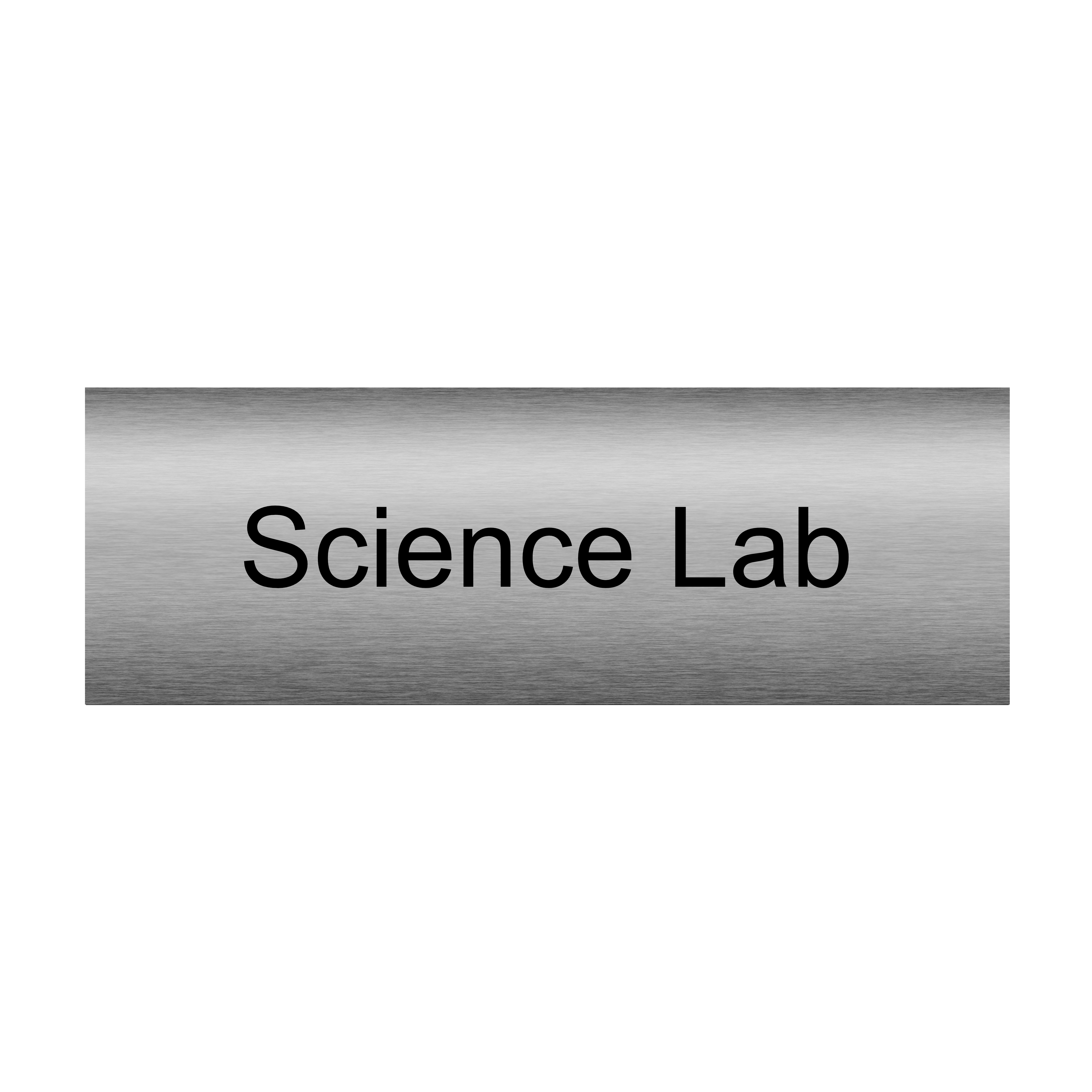 Science Lab Sign