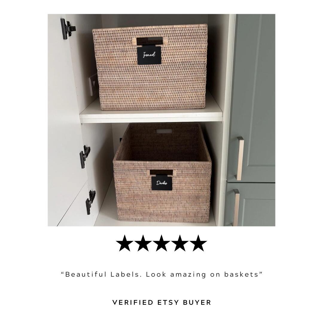 Customised Home Organisation Labels | Luxe Home Labels