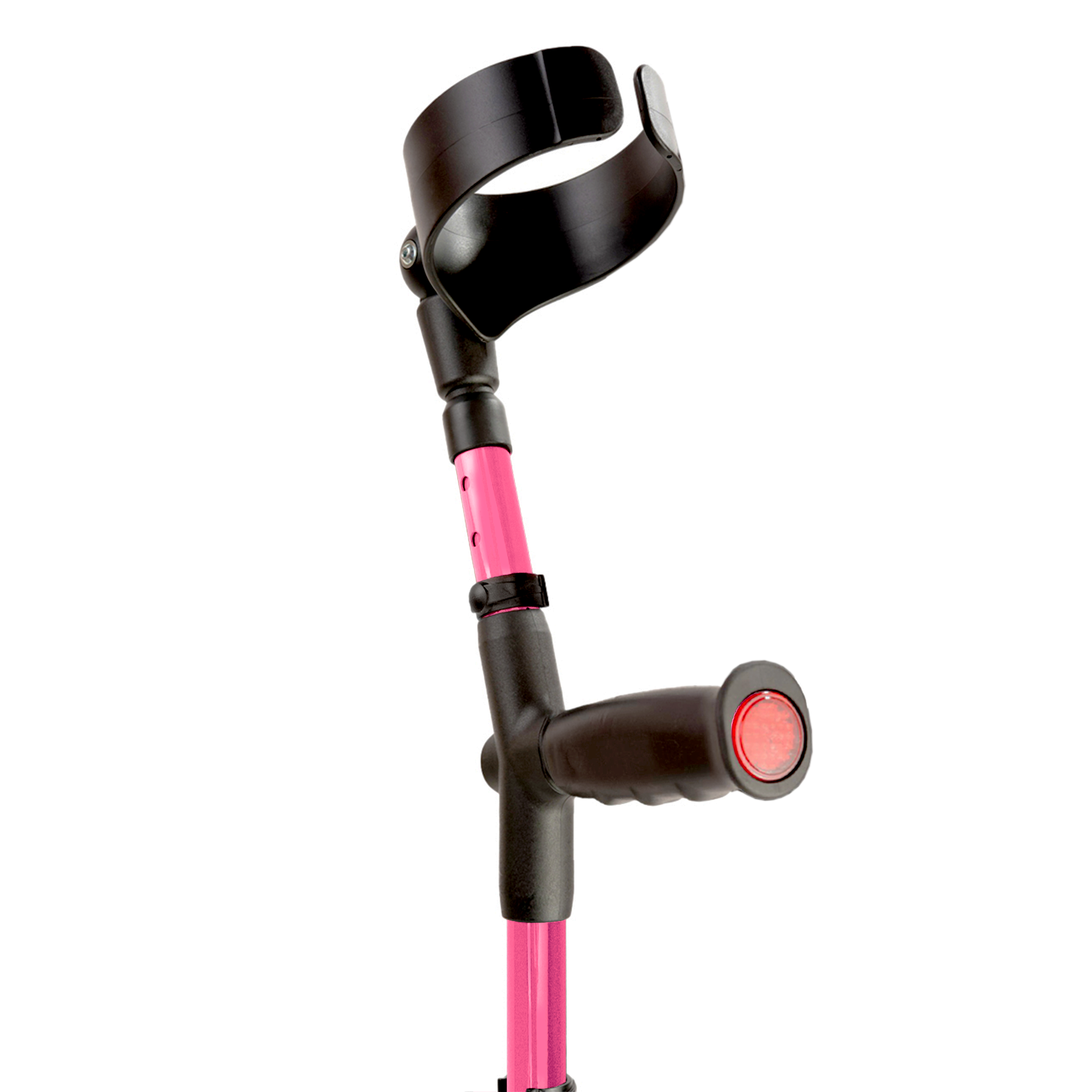 Soft grip handle and closed cuff of the Flexyfoot Soft Grip Double Adjustable Crutch