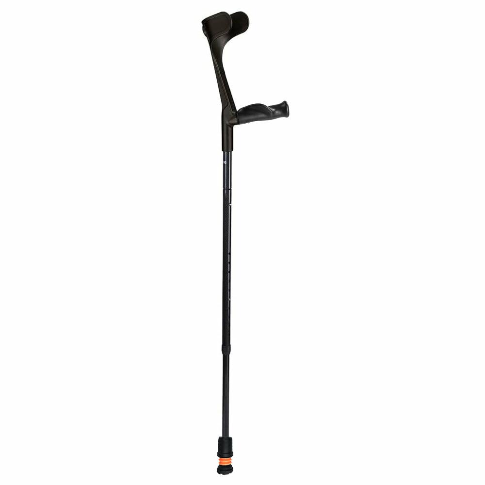 Flexyfoot Carbon Fibre Comfort Grip Folding Crutch