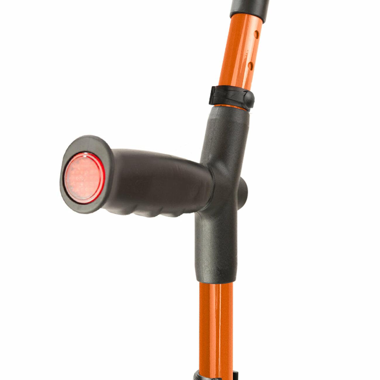 Soft grip handle of the Flexyfoot Soft Grip Double Adjustable Crutch
