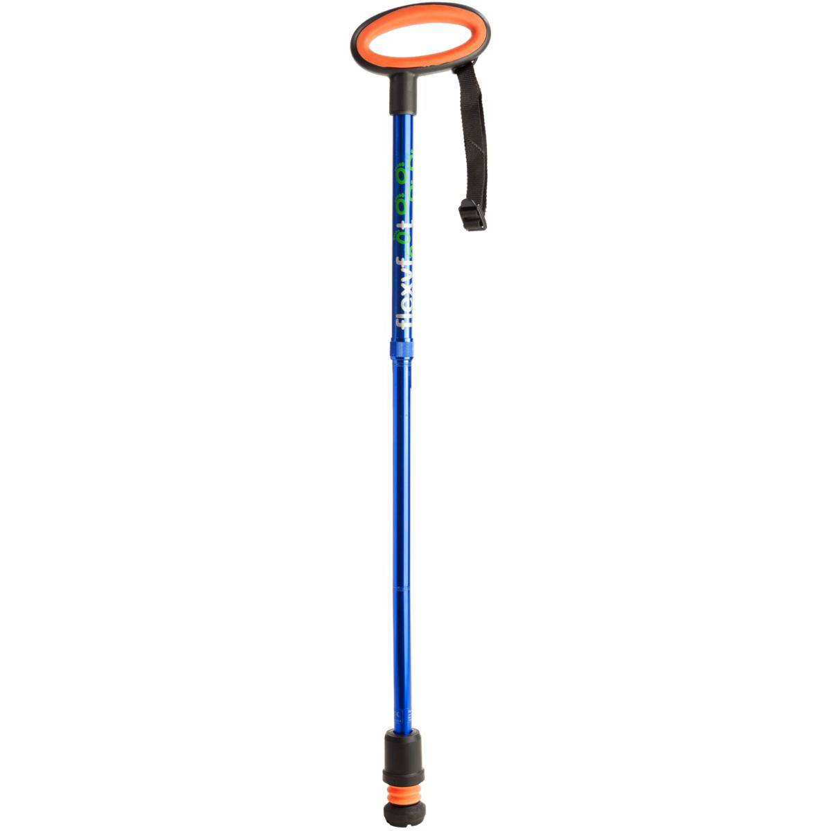 Safety Adjustable Folding Elite Fritz Handle Dark Blue Floral Walking Stick  (1001.005.FFC) - Taiwan Bayfo Inc.