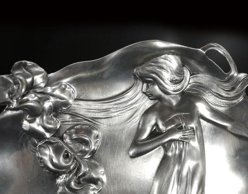 The Impact of Art Nouveau on Pewter Design