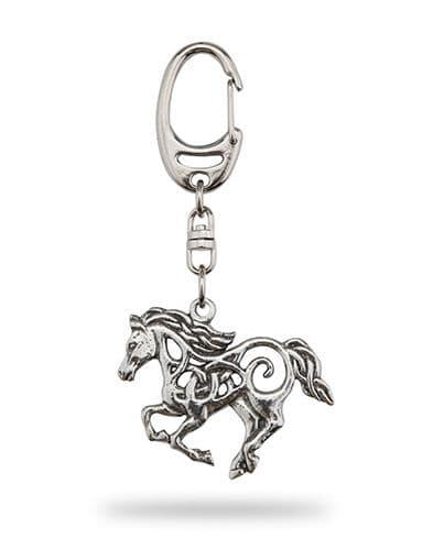 Celtic Horse Keyring
