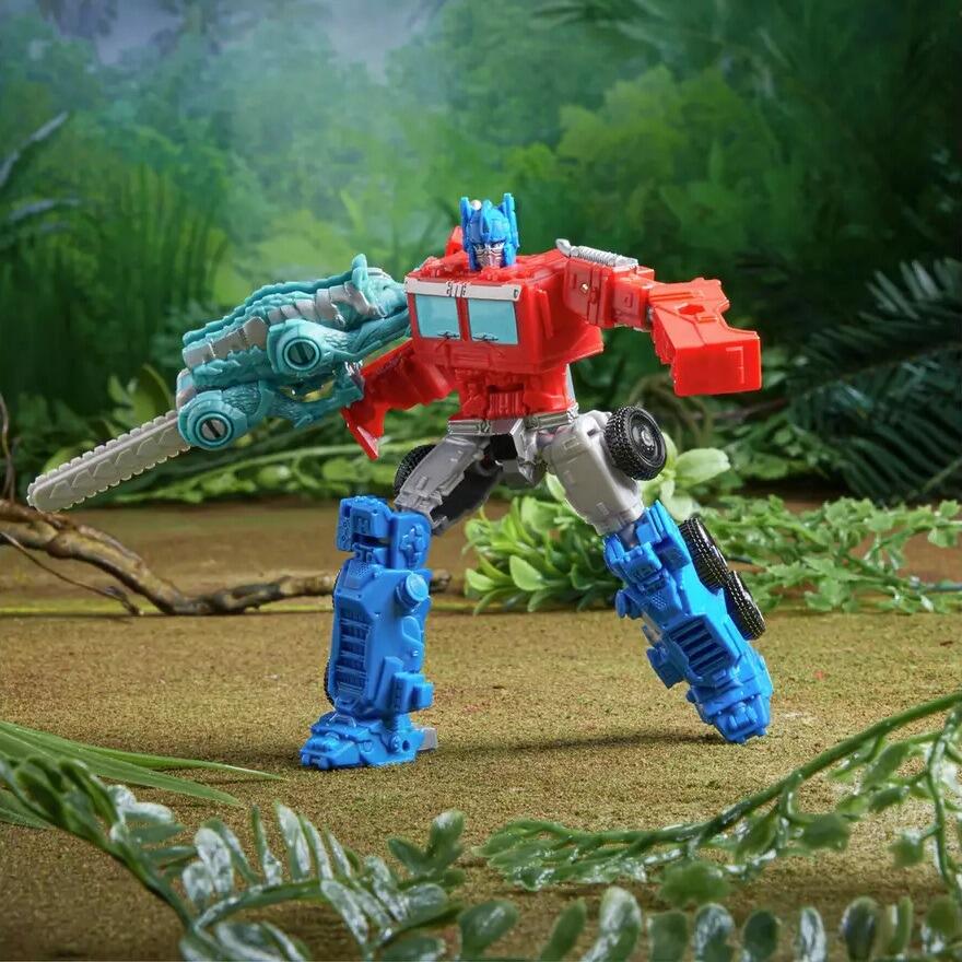 Transformers Rise Of The Beasts Beast Alliance Optimus Prime & Chainclaw