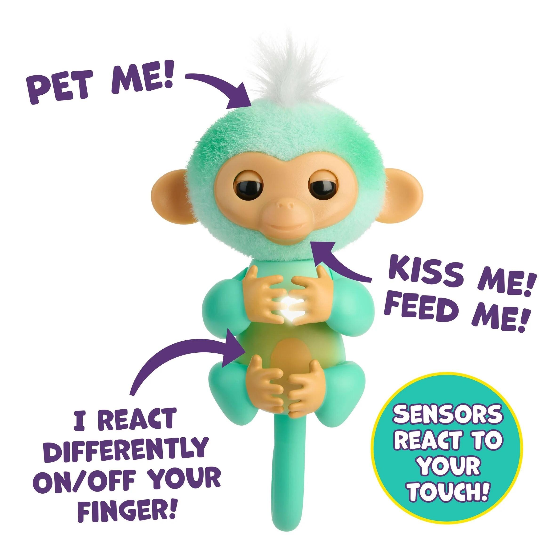Fingerlings Baby Monkey Ava Finger Pet Kids Finger Toy Top Pick