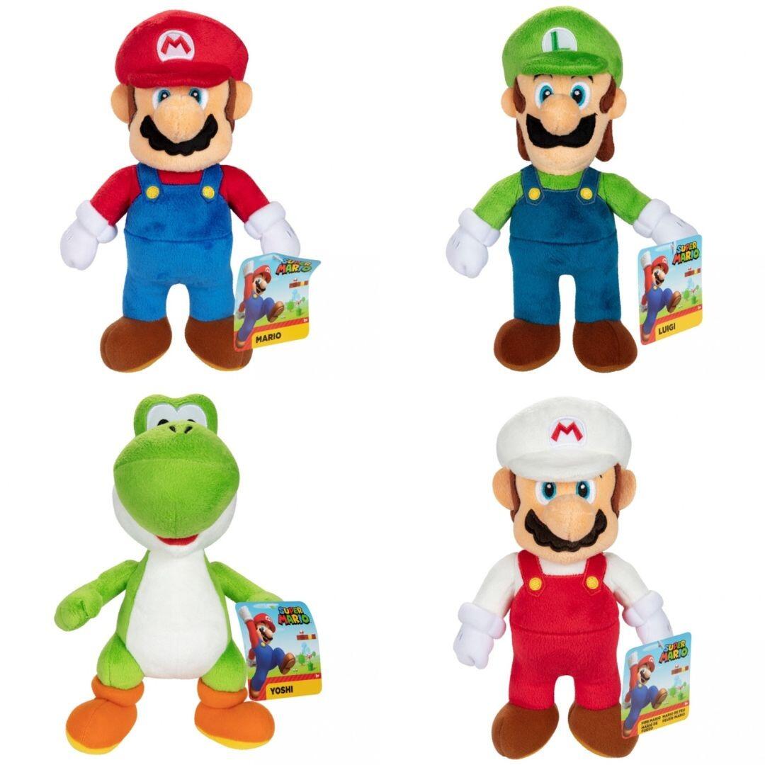 Super Mario 24cm Plush Assorted Charcters