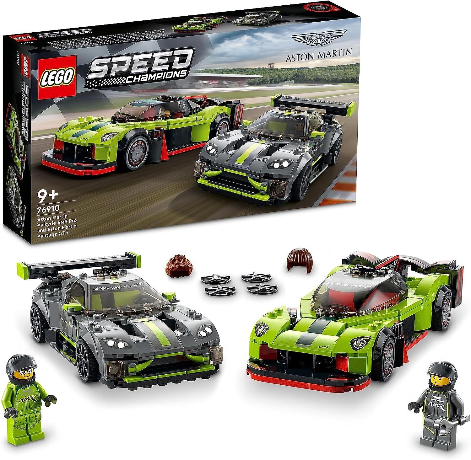 LEGO Speed Champions 76910 Aston MartinValkyrie AMR Pro & Vantage GT3