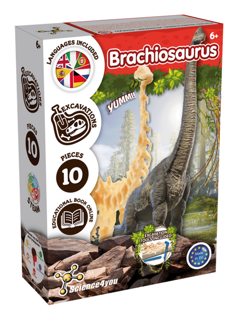 Science4You Brachiosaurus Fossil Excavation Kit