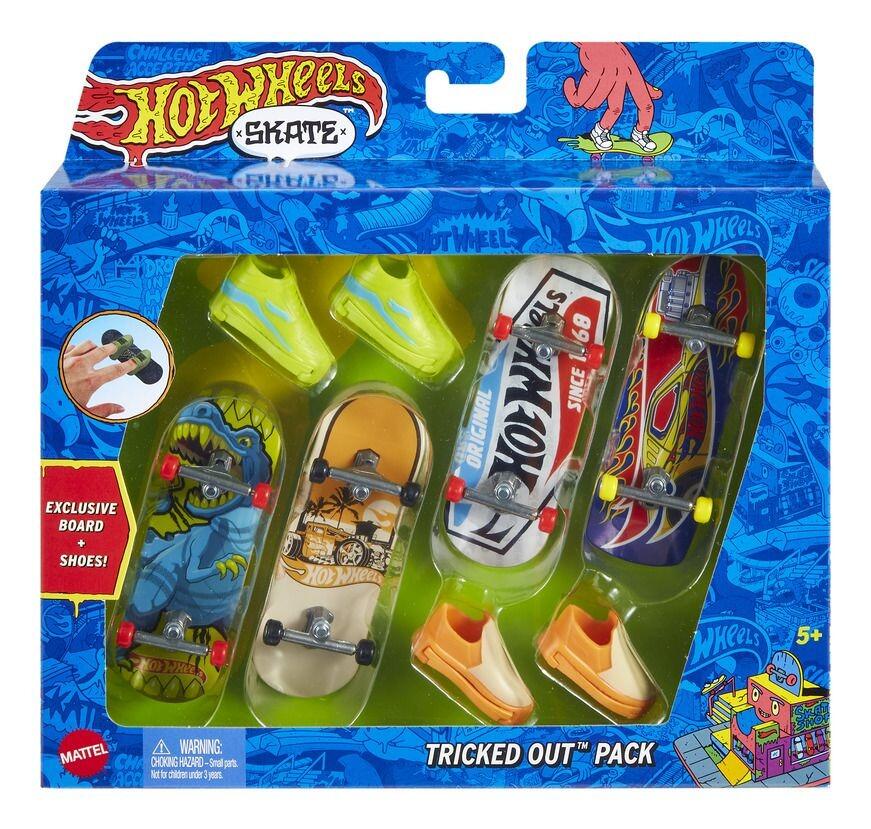 Hot Wheels Skate 4 Board Multipack Tricked Out Pack