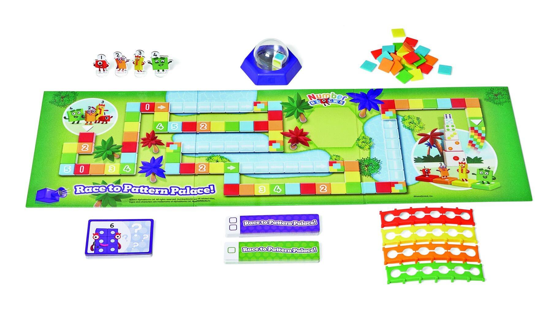 Numberblocks Race to Pattern Palace Board Game | Pre-School | Top Pick ...