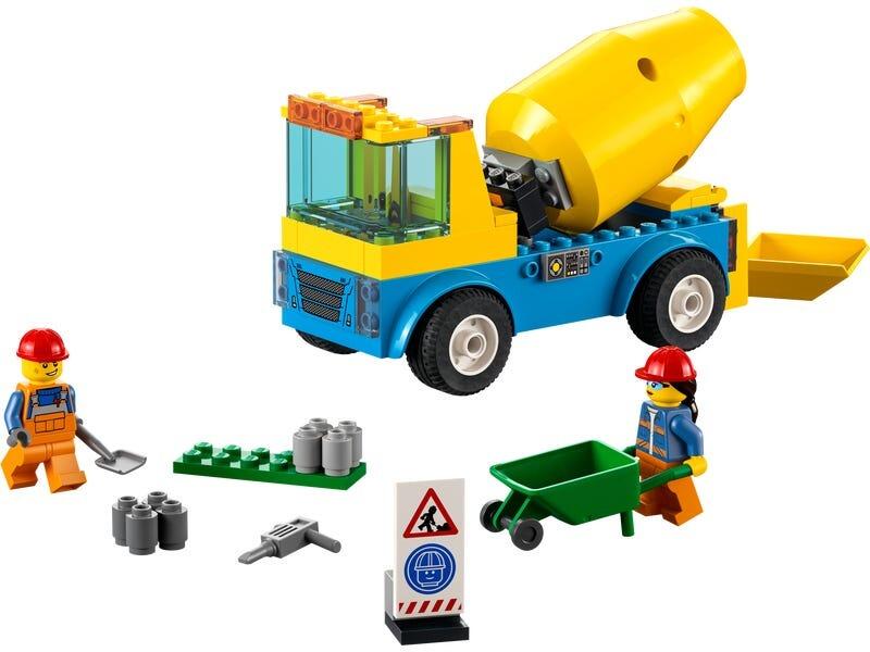 LEGO City 60325 Truck with Cement Mixer
