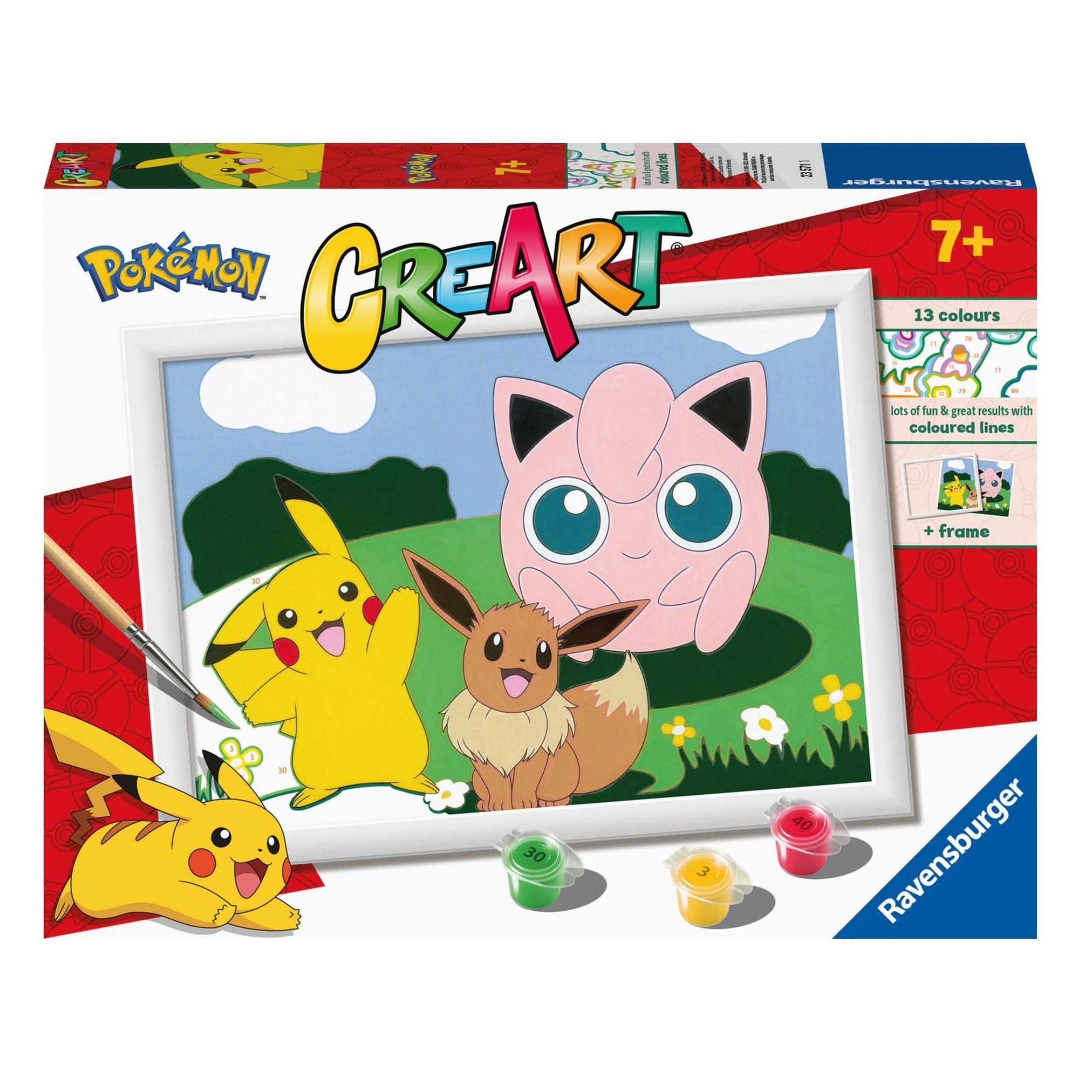 CreArt Pokemon Classics - Paint by numbers