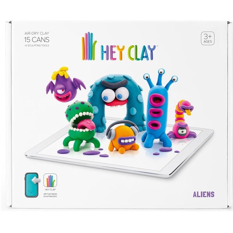 Hey Clay Aliens 15 Can Set