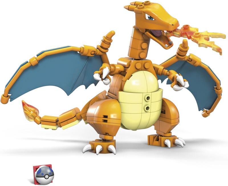 Mega Contrux Pokemon Charizard - Construction Set