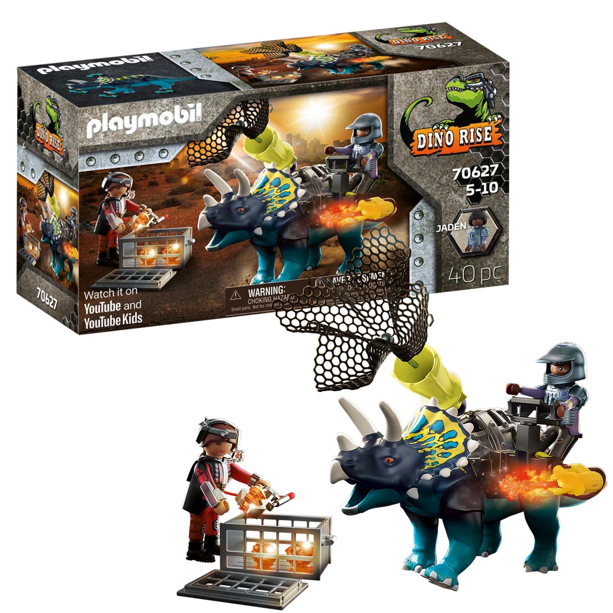 Playmobil Dino Rise Triceratops: Battle for Lry Stones