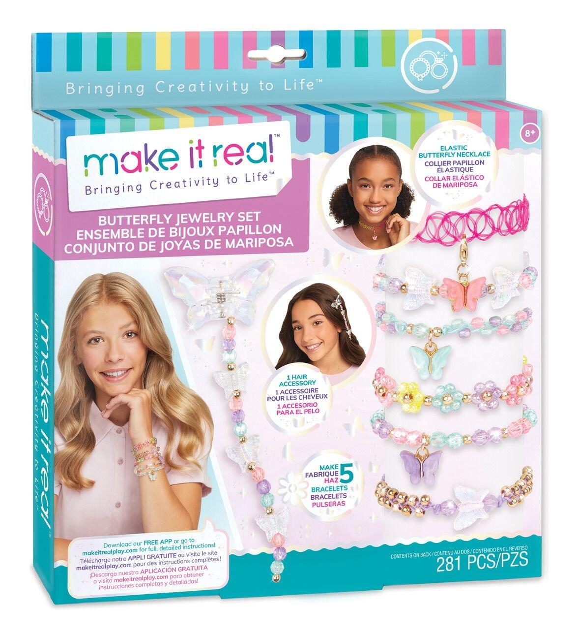 Make It Real Butterfly Jewellery Set
