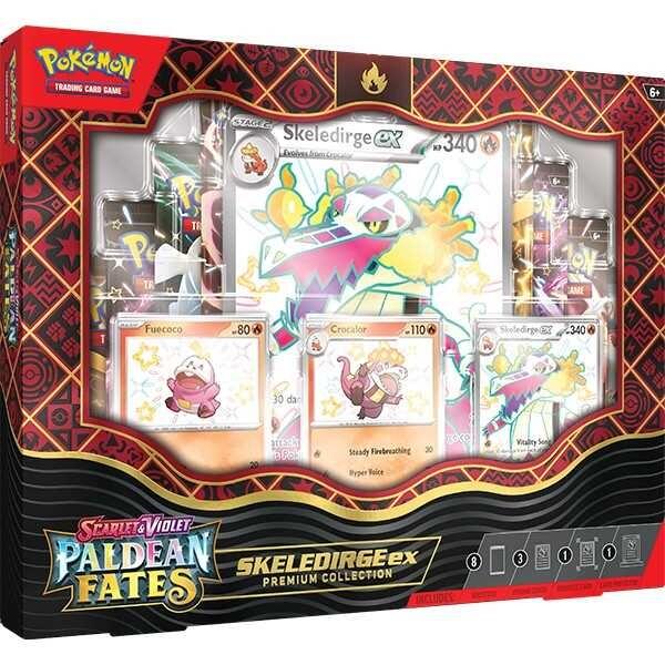 Pokémon TCG Scarlet & Violet 4.5 Paldean Fates Premium Collection - Meowscarada/Quaquaval/Skeledirge