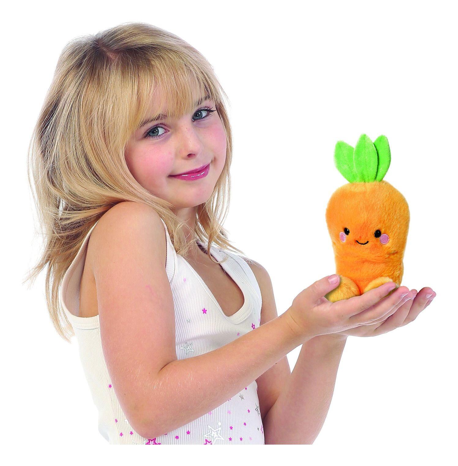 Palm Pals 5 Cheerful Carrot Beanbag Plush 13cm Top Pick Toys Online Toys Retford