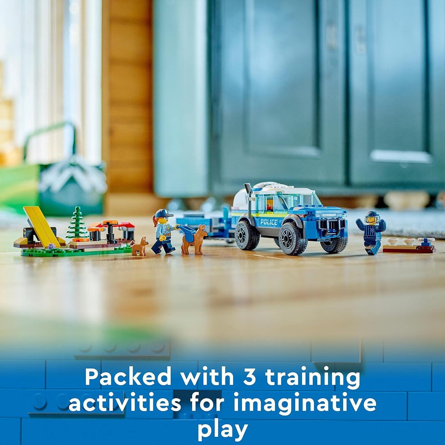 Lego City Mobile Police Dog Training Set 60369