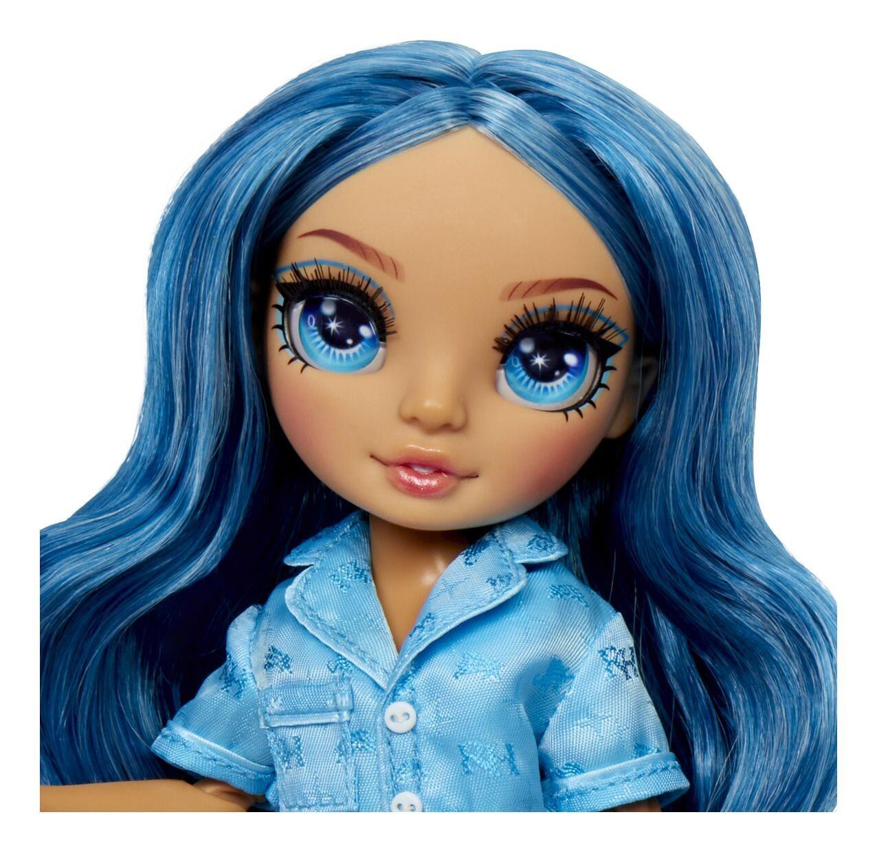 Rainbow High Junior High PJ Party Skyler (Blue) - 23cm Fashion Doll