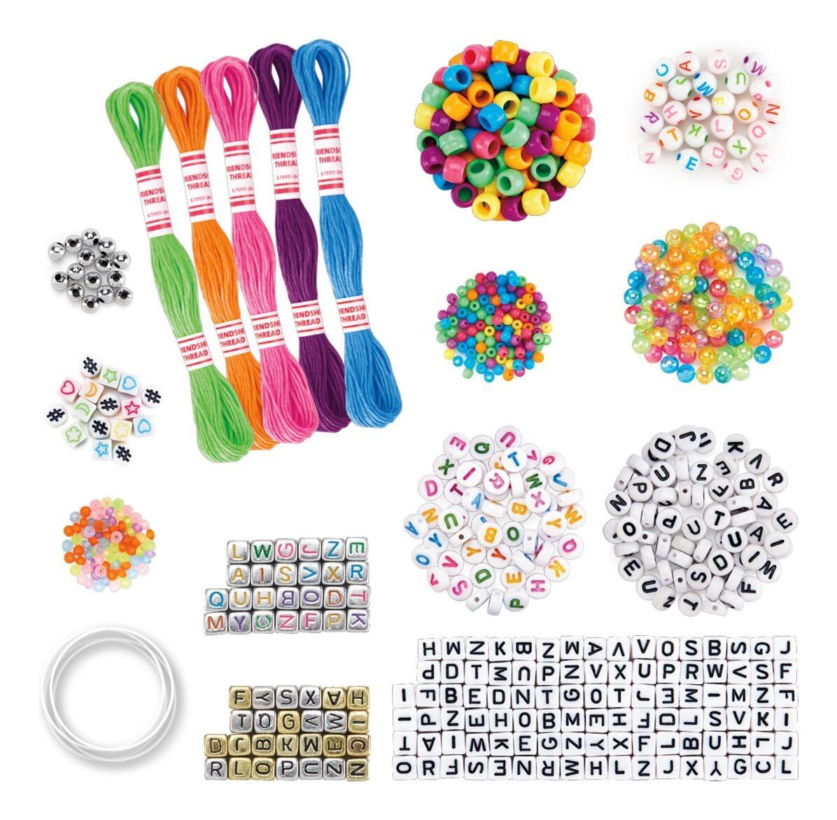 Shimmer N Sparkle ABC Fashion Bead Bracelets - Cra-Z-Art