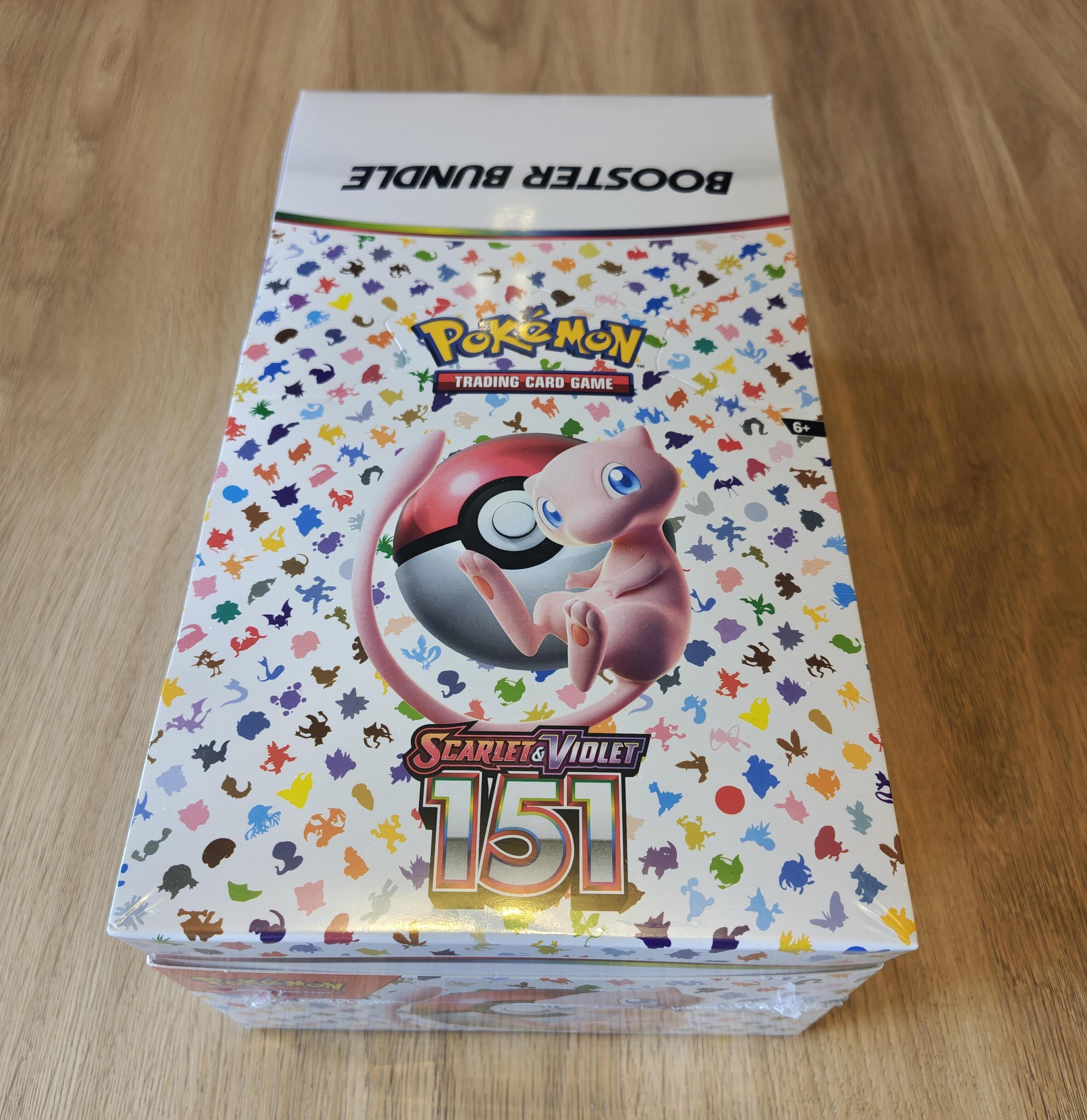 pokemon 151 booster box uk Pokémon TCG 151 Booster Bundle Display Case (10 Bundles) - Sealed