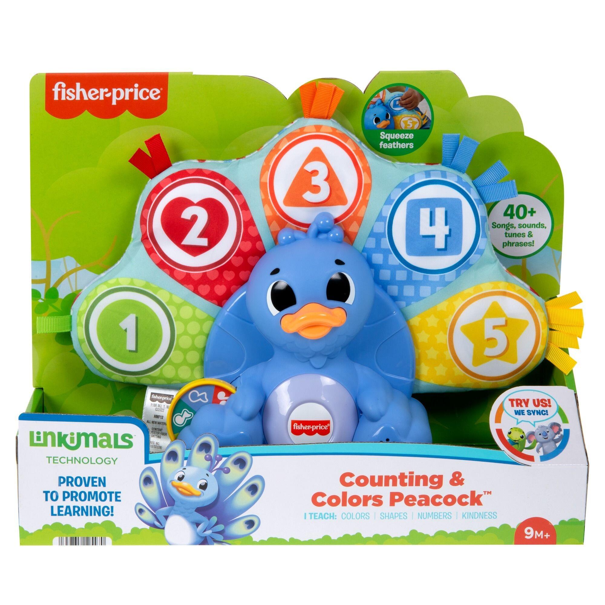 Fisher Price Linkimals Counting & Colours Peacock