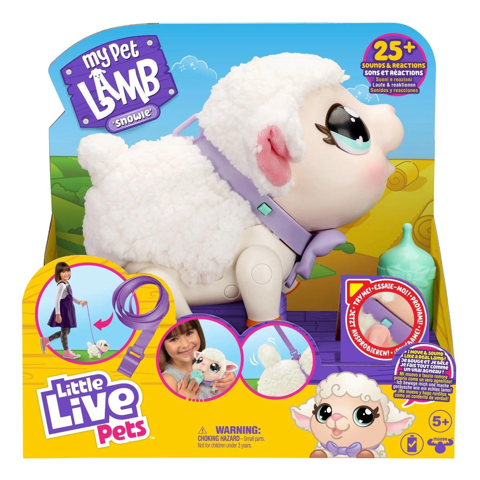 Little Live Pets My Pet Lamb Snowie - Sound & Movement